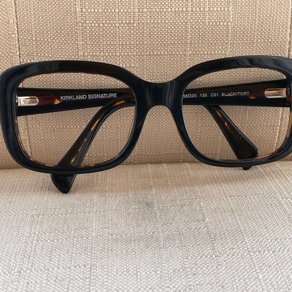Kirkland Sinature Women Eyeglasses Frame BlackTort KS680 HOUSTON 56[]20 135 - Picture 2 of 12